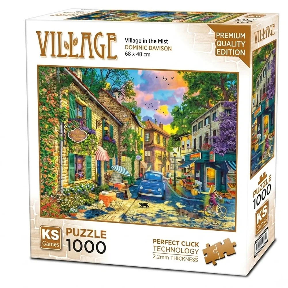 Ks Games Puzzle 1000 Village İn The Med 20820