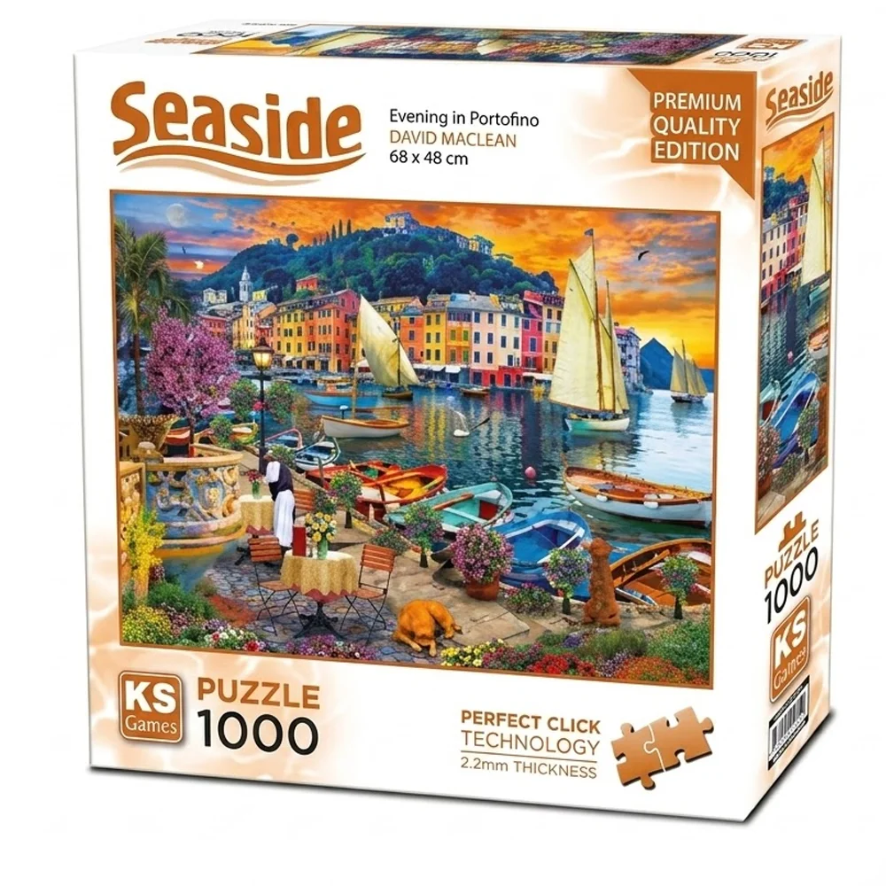 Ks Games Puzzle 1000 Evening İn Portofino 20812