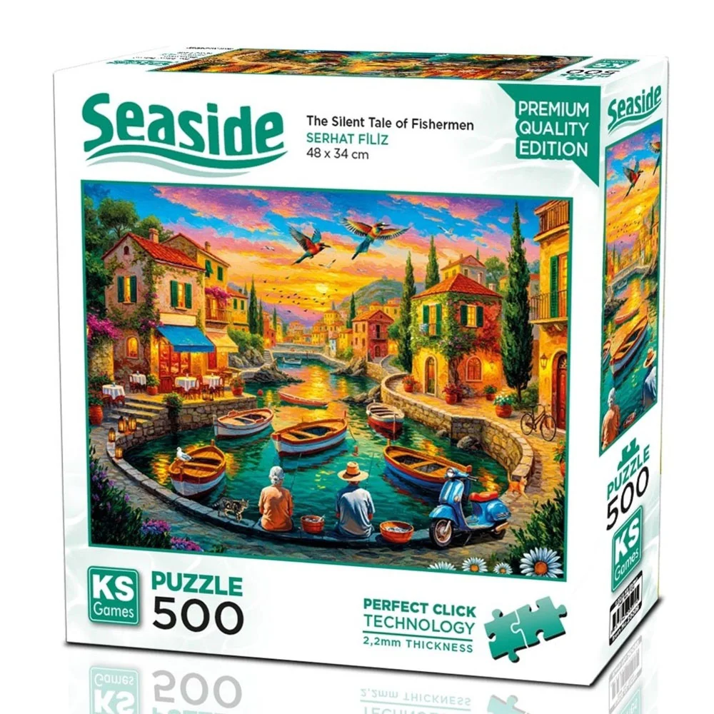 Ks Games Puzzle 500 The Silent Tale Of Fishermen