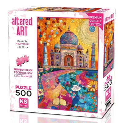 Ks Games Puzzle 500 Mosaic Taj