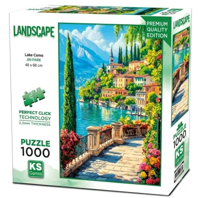 Ks Games Puzzle 1000 Lake Como 20843