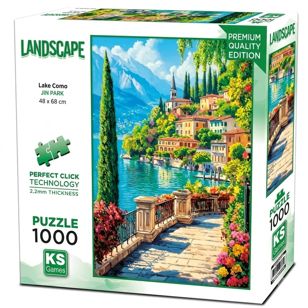 Ks Games Puzzle 1000 Lake Como 20843