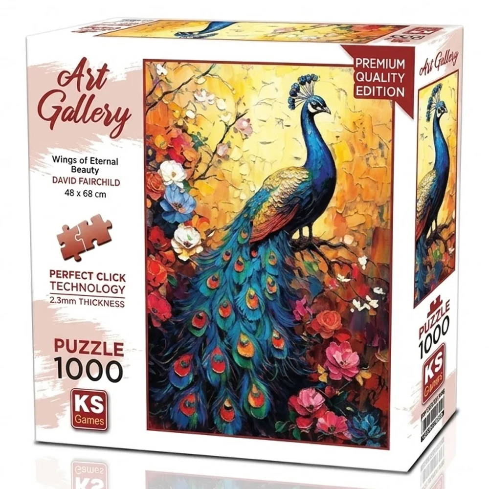 Ks Games Puzzle 1000 Wings Of Eternal Beauty 20839