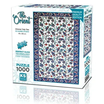 Ks Games Puzzle 1000 Ottoman Tulip Tiles 20844