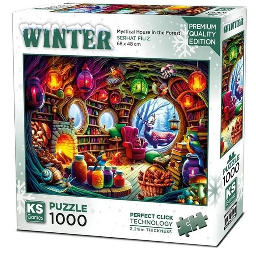 Ks Games Puzzle 1000 Mystical House İn The Forest 20826