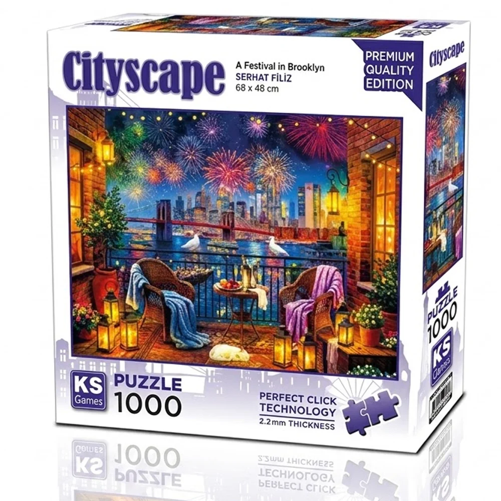 Ks Games Puzzle 1000 A Festival İn Brooklyn 20837