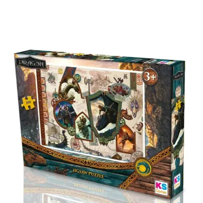 Ks Games Puzzle 200 Parça How To Traın Your Dragon Hd 113