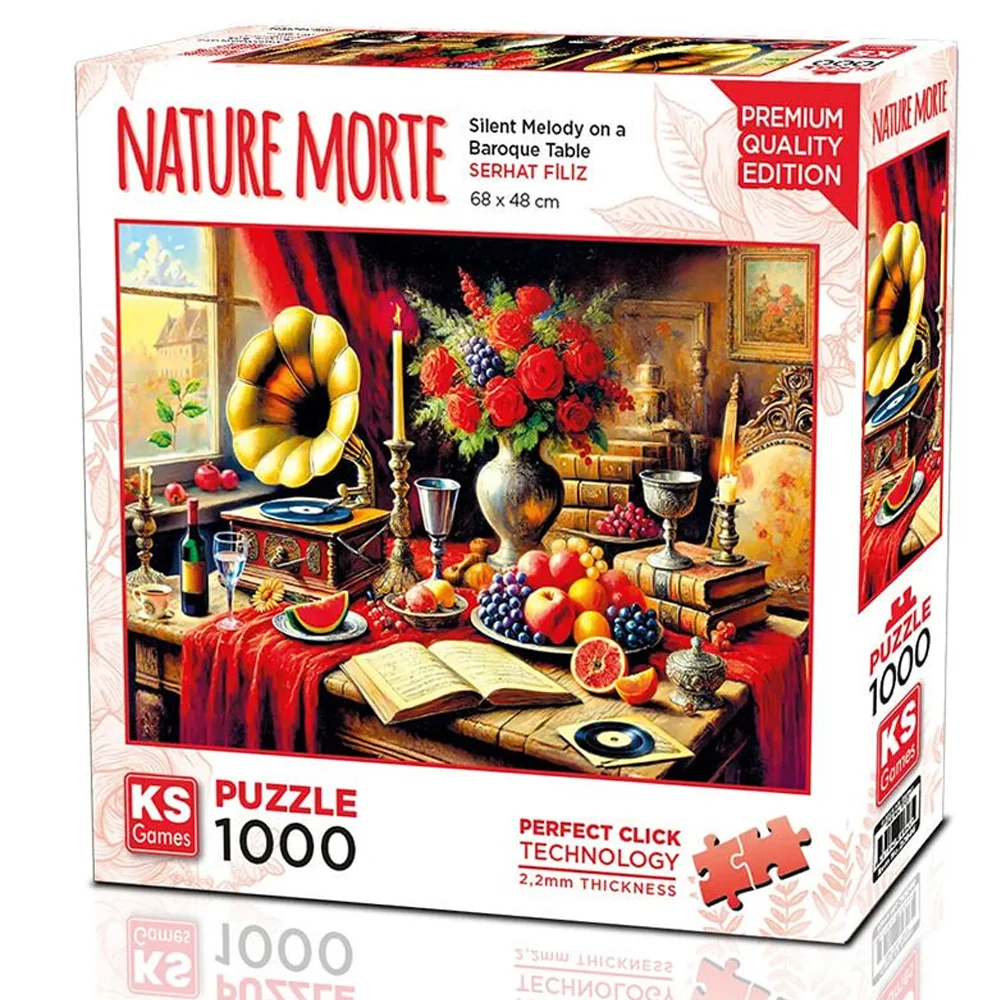 Ks Games Puzzle 1000 Silent Melody On A Baroque Table 20846