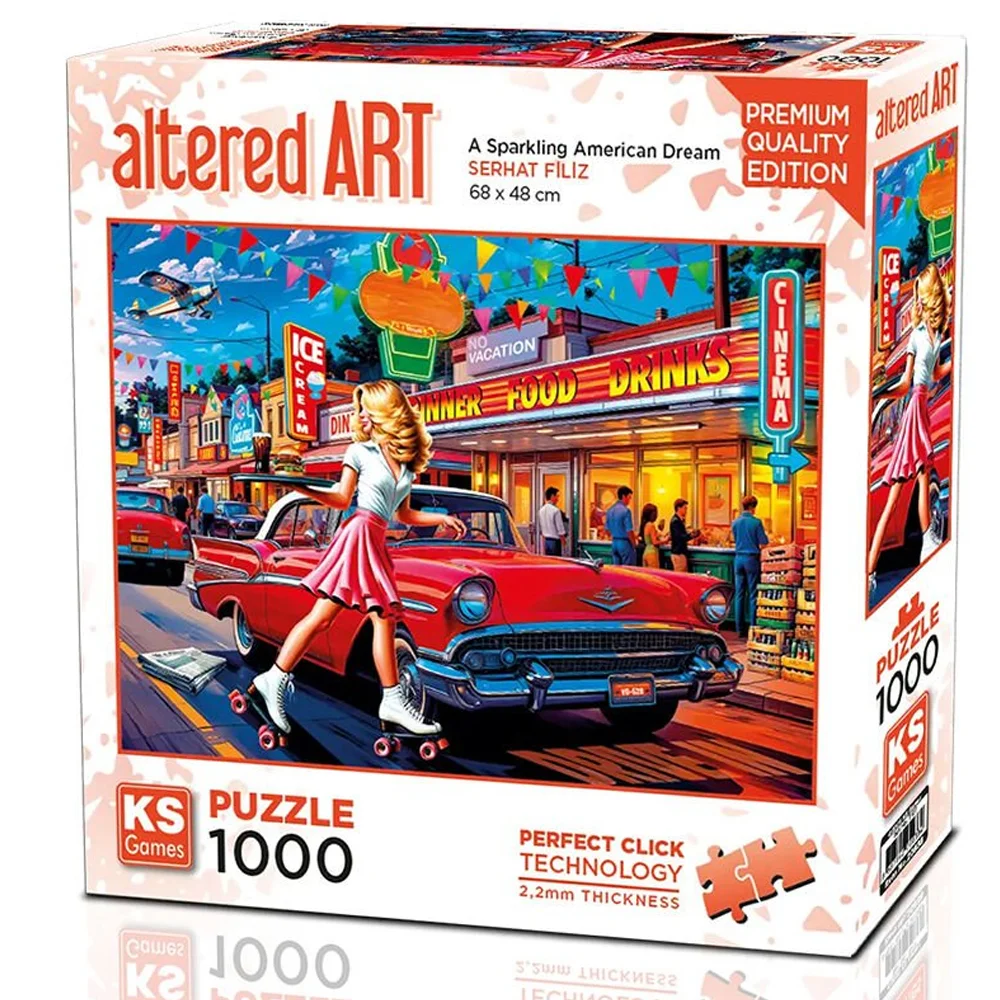 Ks Games Puzzle 1000 A Sparkling American Dream 20838