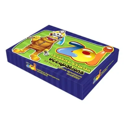 Gordion Junior Puzzle Eğitici Zoi İngilizce Meslekler 20 Parça 40240