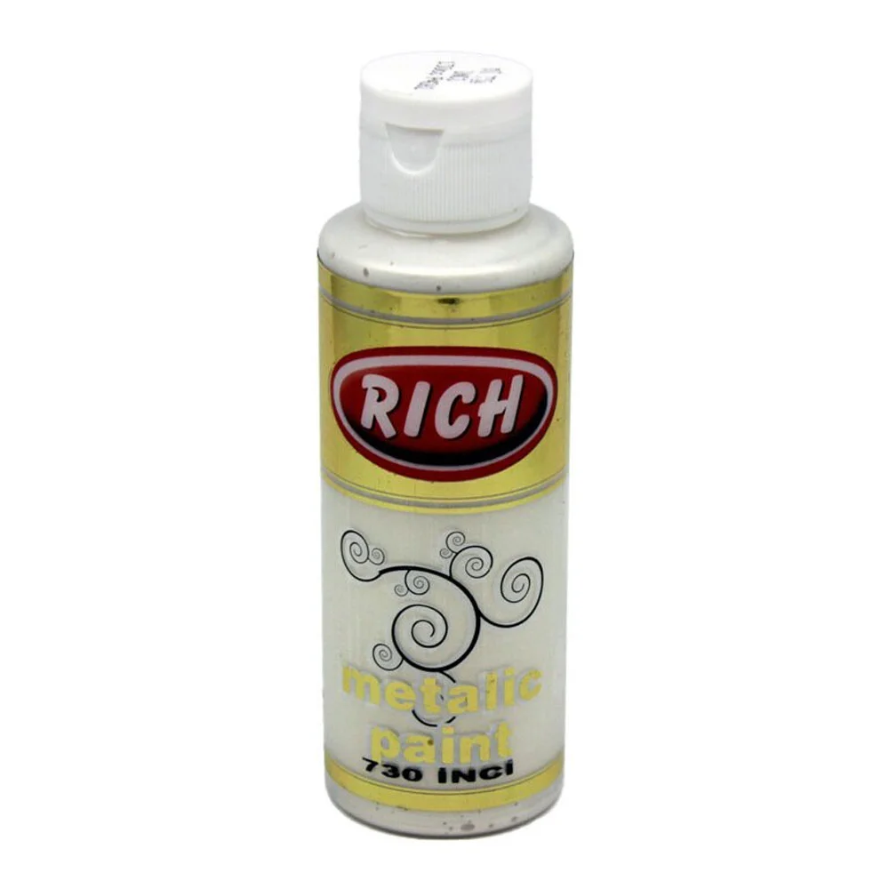 Rich Akrilik Boya Metalik 120 CC İnci 120-0730