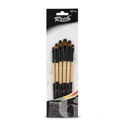 Rich Set 6 Yeni Seri Kedi Dili 6 Lı Set