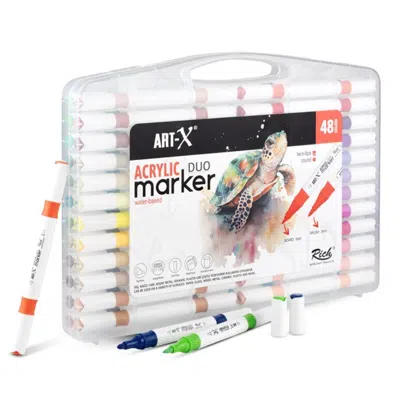 Art-X Acrylic Marker Duo 48 Li Set 18053