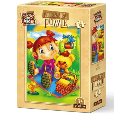 Art Puzzle 16 Parça Misafir Kuş 5855