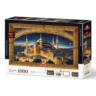 Art Puzzle 1000 Parça Çerçeveli Ayasofya 5667