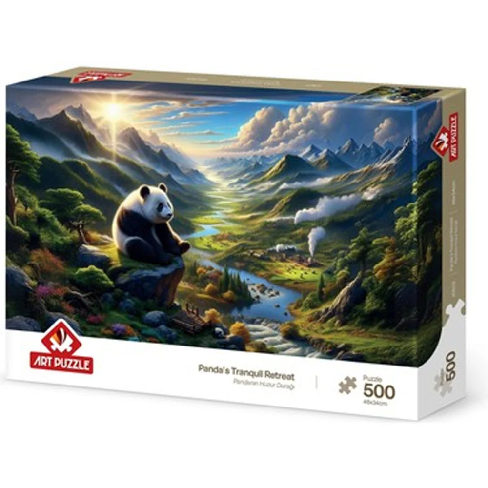 Art Puzzle 500 Parça Pandanın Huzur Durağı 40502