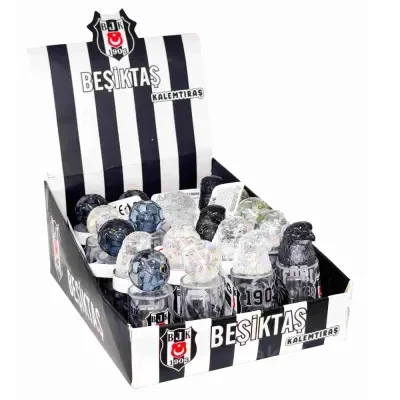Beşiktaş Kalemtıraş Figürlü Yuvarlak Tüp 24 Lü 718600