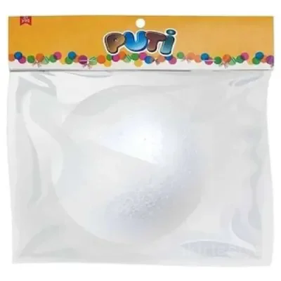 Puti Köpük Top 18 CM Tekli 8955
