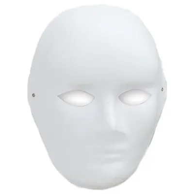 Puti Maske Karton Küçük Surat 5169