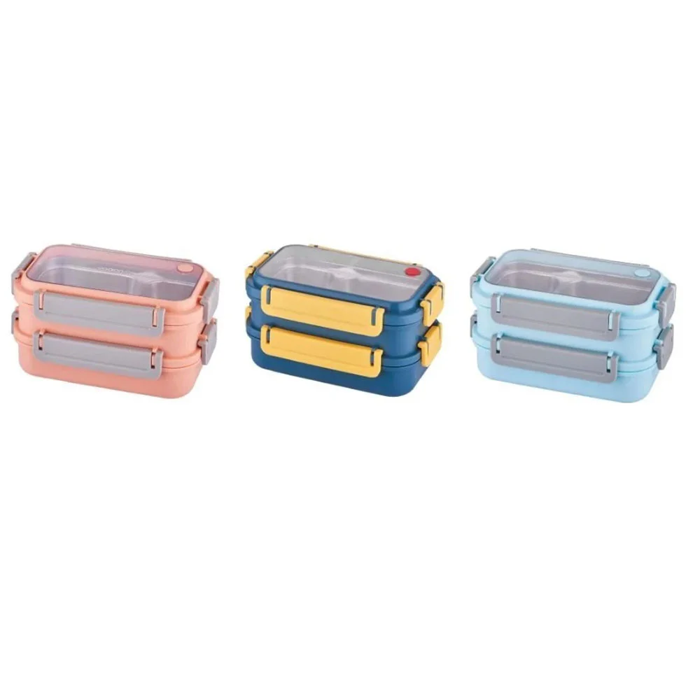 Vagonlife Beslenme Kutusu Lunch Box Paslanmaz Çelik 1200 ML BL2215