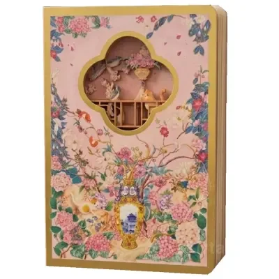 3d Çiçek Bahçesi Temalı Defter