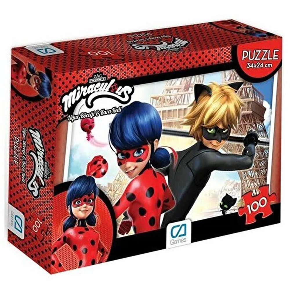 Ca Games Puzzle 100 - 1 Mıraculous 5002