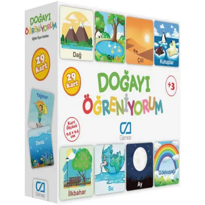 Ca Games Eğitici Doğayı Öğreniyorum 5053