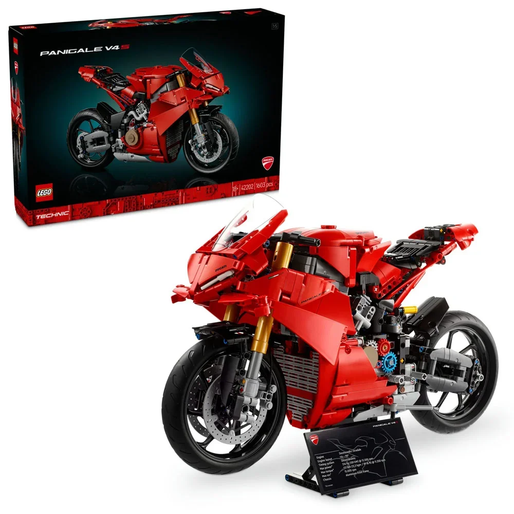 Lego Technic Ducati Panigale V4 S Motosiklet Adr-lmt42202