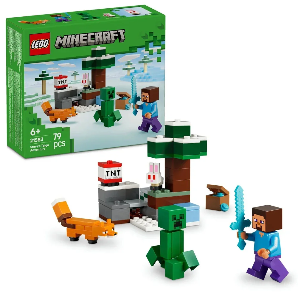 Lego Minecraft Steve’in Tayga Macerası Adr-lmn21583
