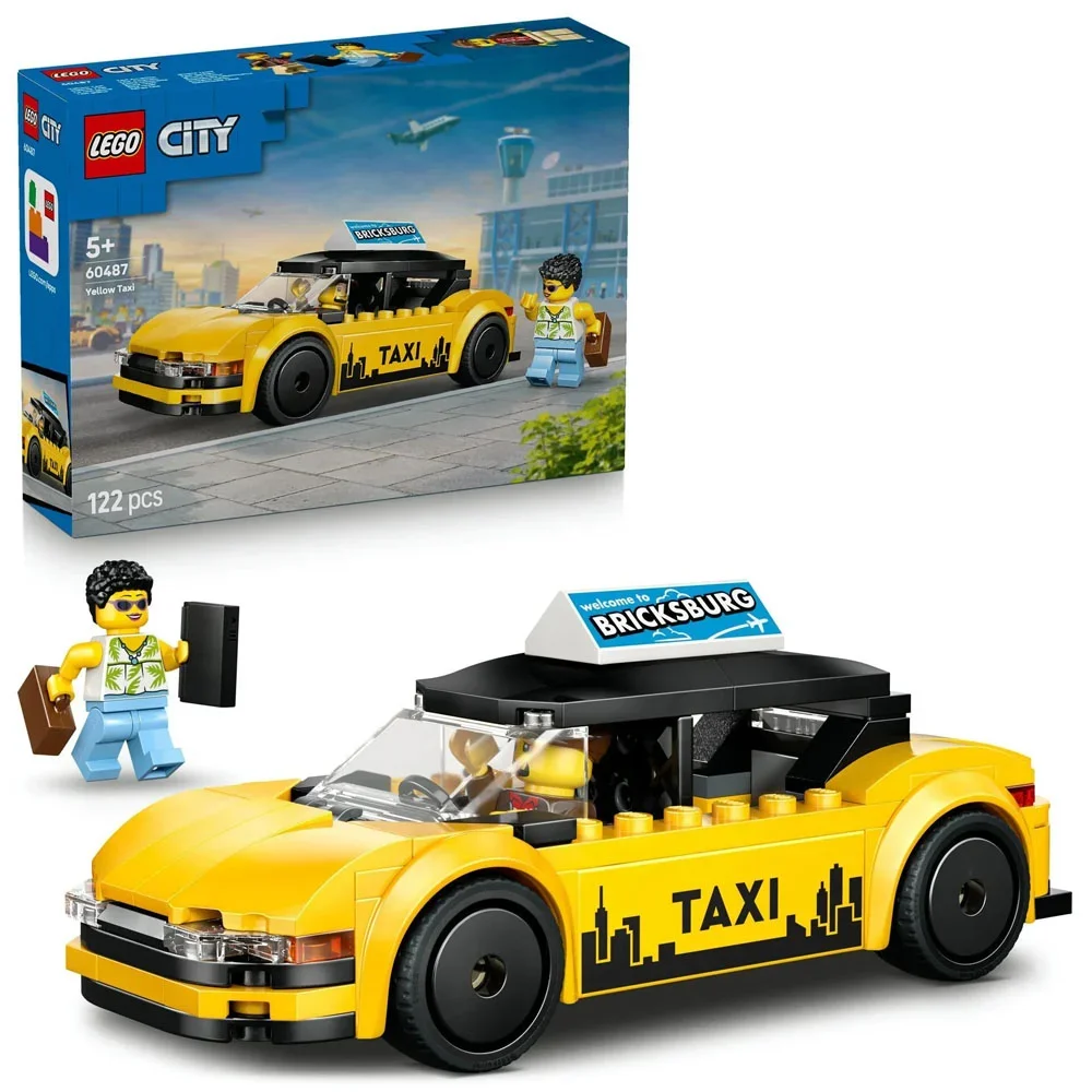 Lego City Sarı Taksi Adr-lsc60487