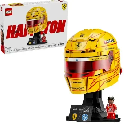 Lego Editions Scuderia Ferrari Hp Lewis Hamilton K Adr-lsr43022