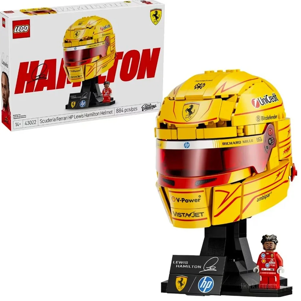 Lego Editions Scuderia Ferrari Hp Lewis Hamilton K Adr-lsr43022