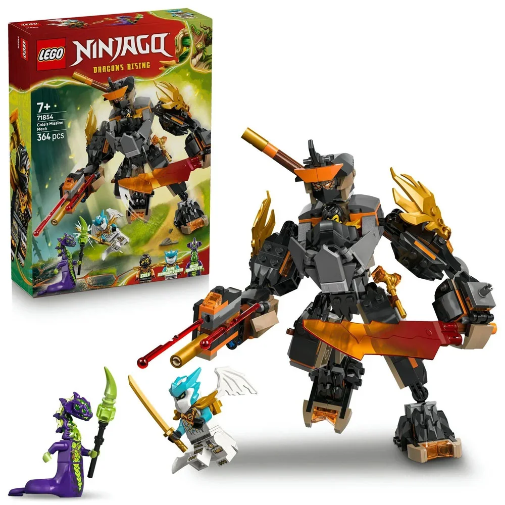 Lego Ninjago Cole’un Görev Robotu Ve Ejderha Zane Adr-lsl71854