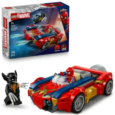 Lego Marvel Örümcek Adam Arabası Vs. Venom Wolveri Adr-lss76336