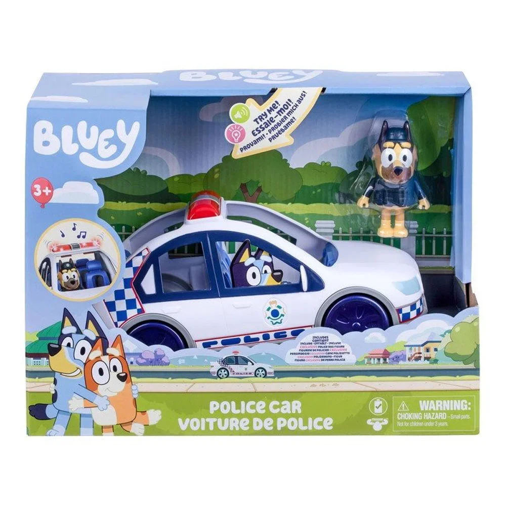 Bluey Polis Arabası Sesli Ve Işıklı 1 Figür 19202