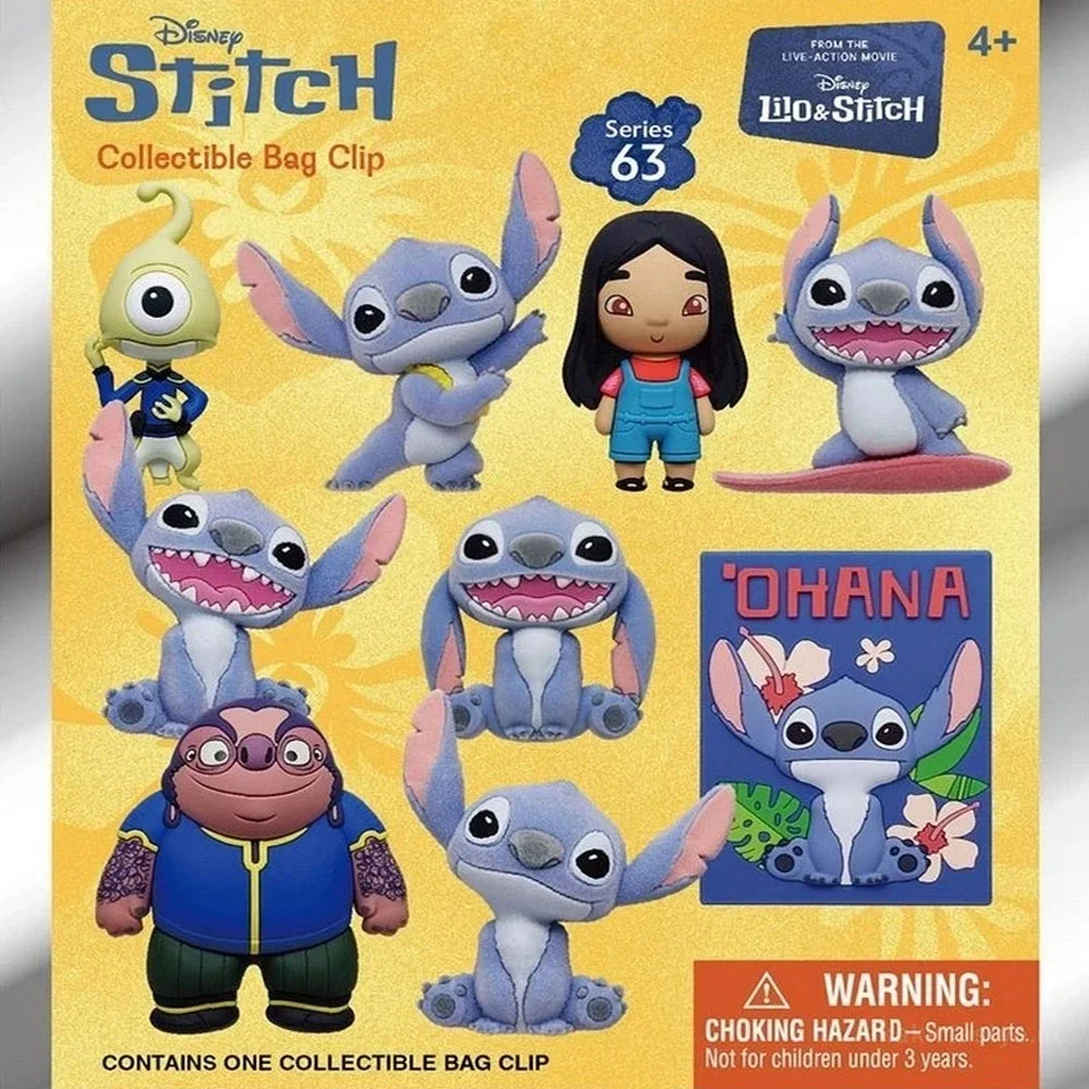 Monogram Lilo &amp; Stitch Klipsli Figür Seri 63 ( 24l Neco-mono/84060