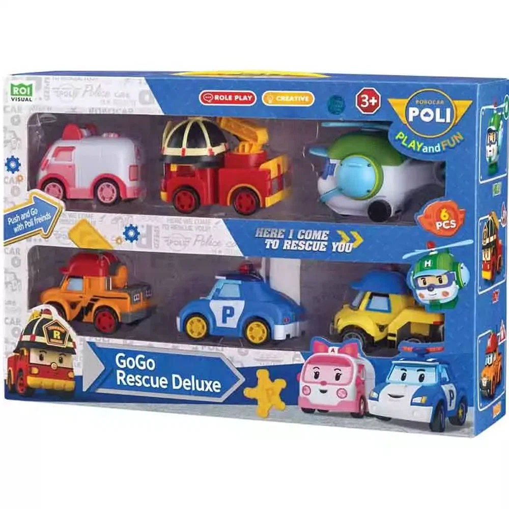 Robocar Poli Quick Transforming Mini Rescue Deluxe Neco-polı/zr-915