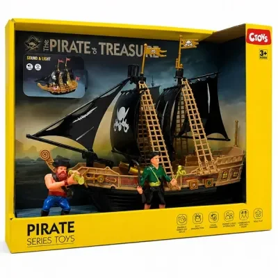 Ctoys 0807-36 Figürlü Korsan Gemisi