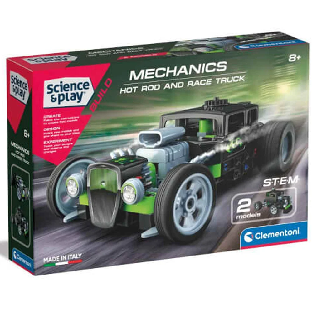 Clementoni Mekanik Laboratuvarı Hot Road&amp; Race Truck 75076