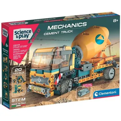 Clementoni Mekanik Laboratuvarı İnşaat Kamyonu 75083TR