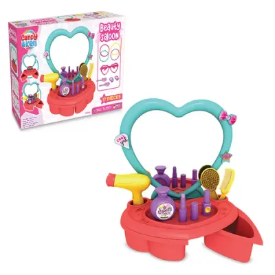Dede Oyuncak Candy &amp; Ken Güzellik Salonu 16 Parça 03468
