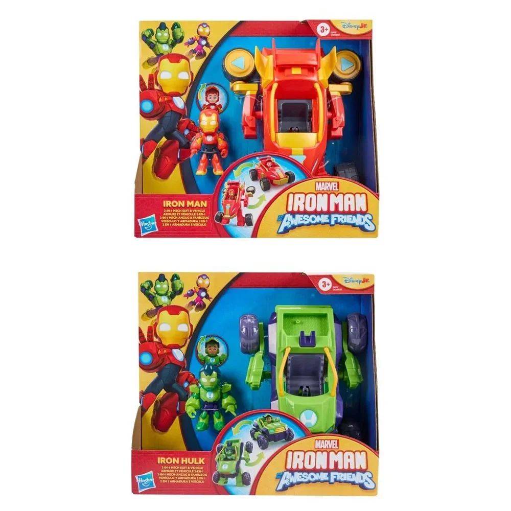 İron-man And His Awesome Friends 2in1 Mech Asorti Has-g1258