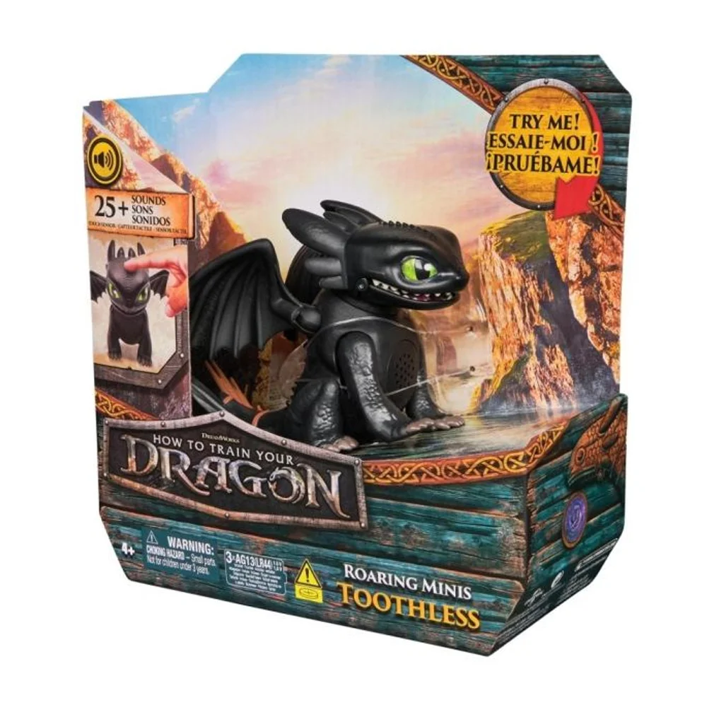 Dragons Dreamworks Mini İnteraktıf Ejderha Asorti (3)