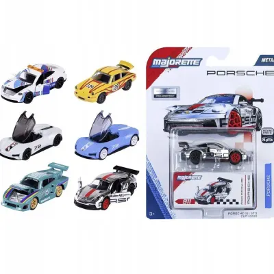 Majorette Porsche Deluxe Cars  6 Asst