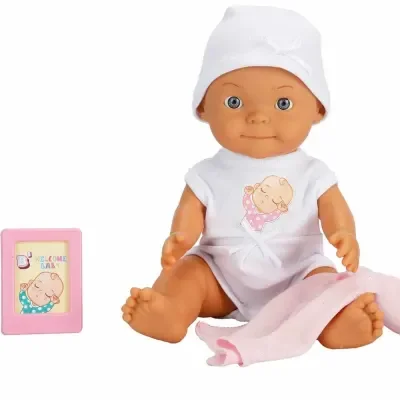 Bebelou Sesli Hoş Geldin Bebeği 30 Cm Pembe S01005683