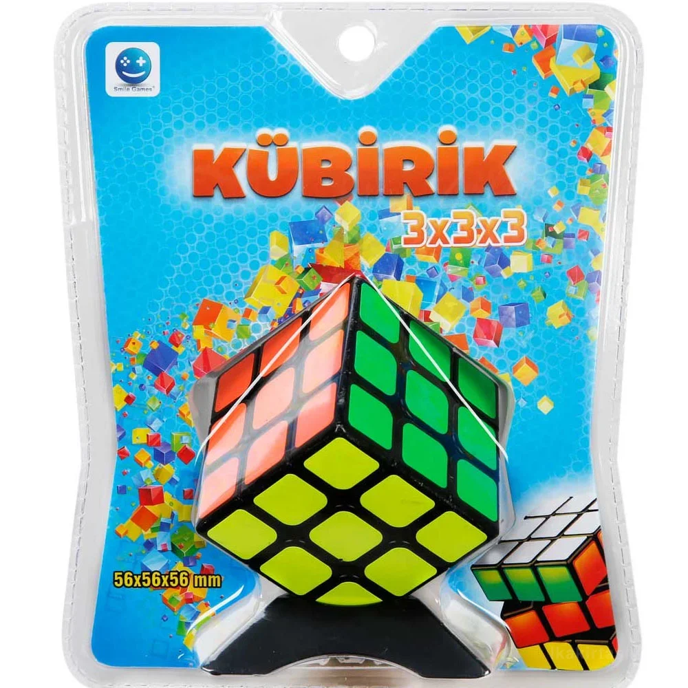Sunman Oyuncak Smile Games Kübirik 3x3x3 Zeka (Sabır) Küpü