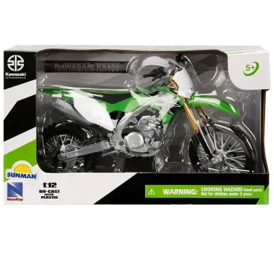 Sunman Motorsiklet 1:12 NewRay Kawasaki KX 450F 58103
