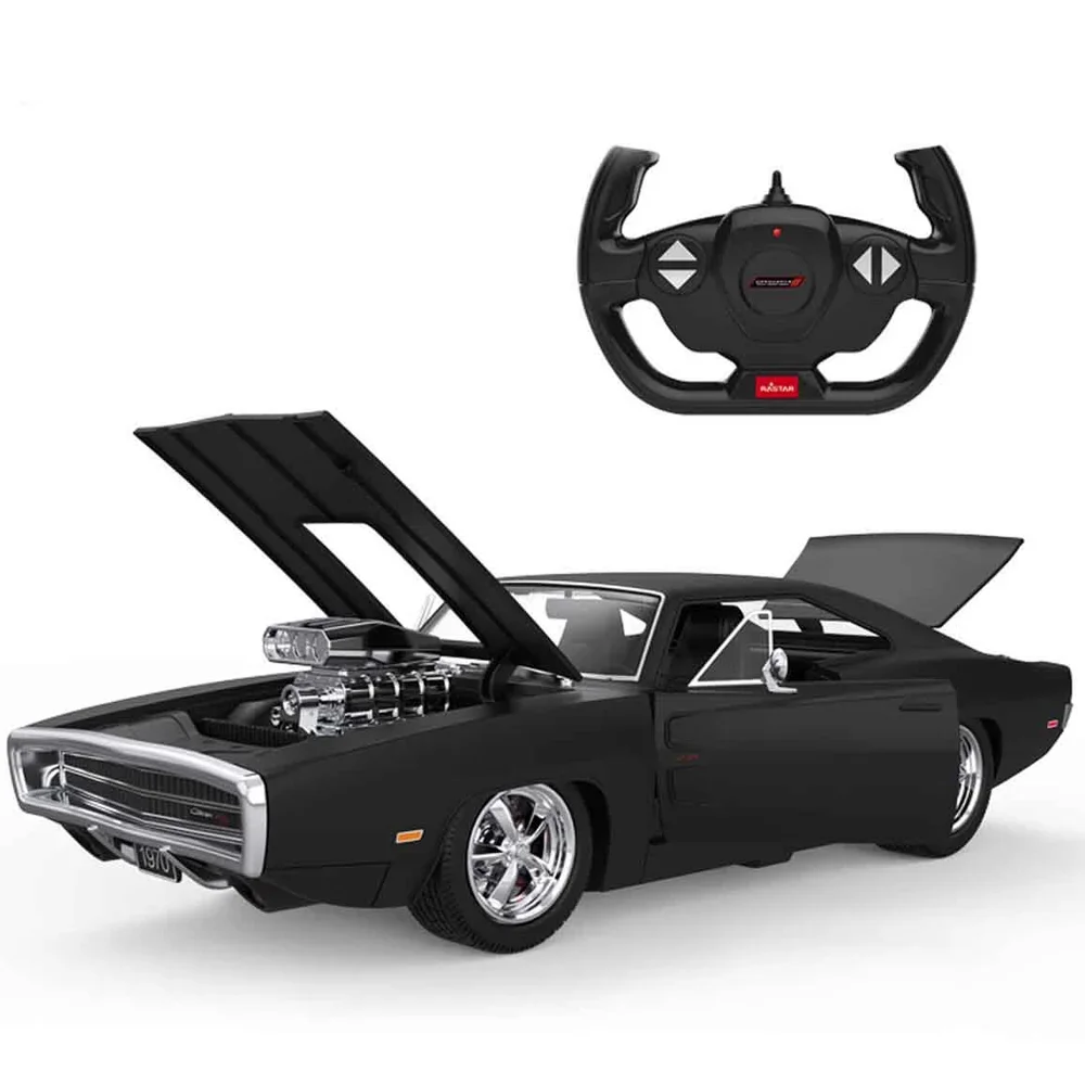 Sunman Oyuncak 1:16 1970 Dodge Charger R/T Sesli ve Işıklı Uzaktan Kumandalı Araba SUN-S00099010