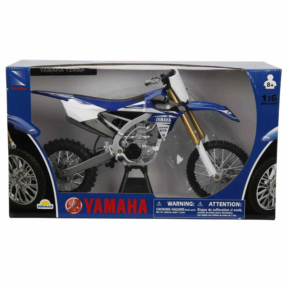 Sunman Motosiklet 1:6 Yamaha YZ450F Model 49703
