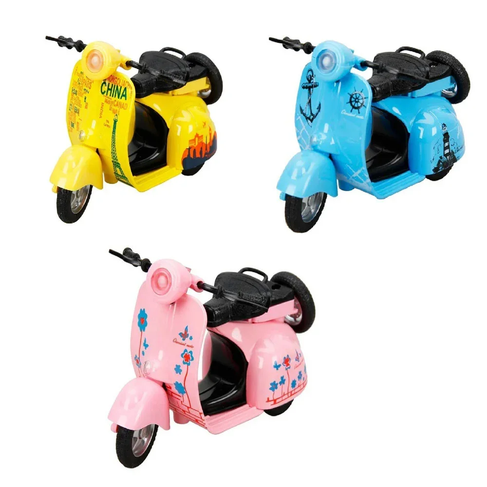 Sunman Açık Motosiklet Vespa 12Cm.ses/ışık Sun-s00001639